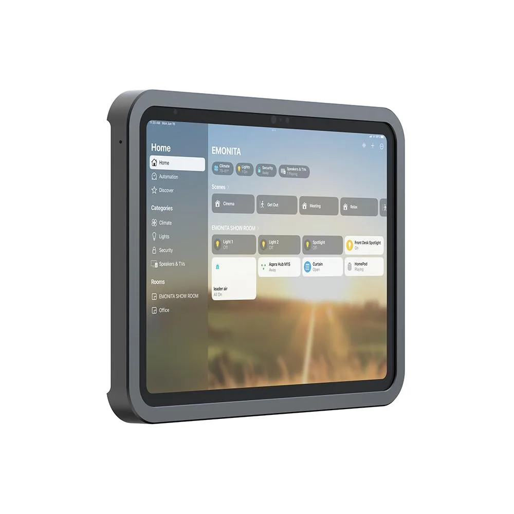 EMONITA EMONITA EM-PW1111-Black In-Wall iPad Dock for iPad 10th Gen / A16 — product photo