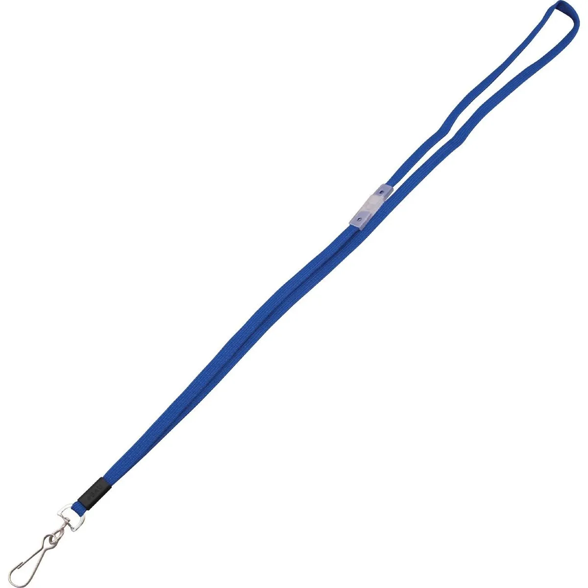 Advantus Advantus 97130 Metal Clasp Flat Breakaway Lanyard 36" Blue 24/Box — product photo