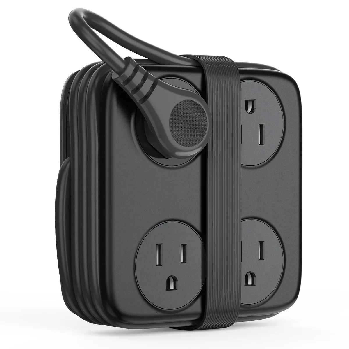 Orico Orico AP3-8A2U1C Power Strip 8 AC 3 USB 5 ft Black — product photo