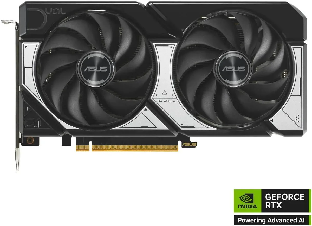 ASUS ASUS Dual GeForce RTX 5060 8GB GDDR7 graphics card — product photo