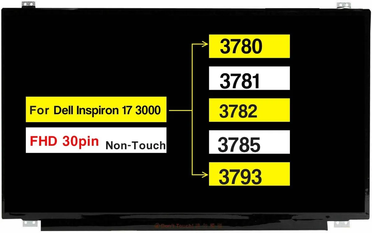 NUOLAISUN NUOLAISUN 17.3" FHD 1920×1080 60Hz 30-pin laptop screen B173HAN01.0/1.3 — product photo