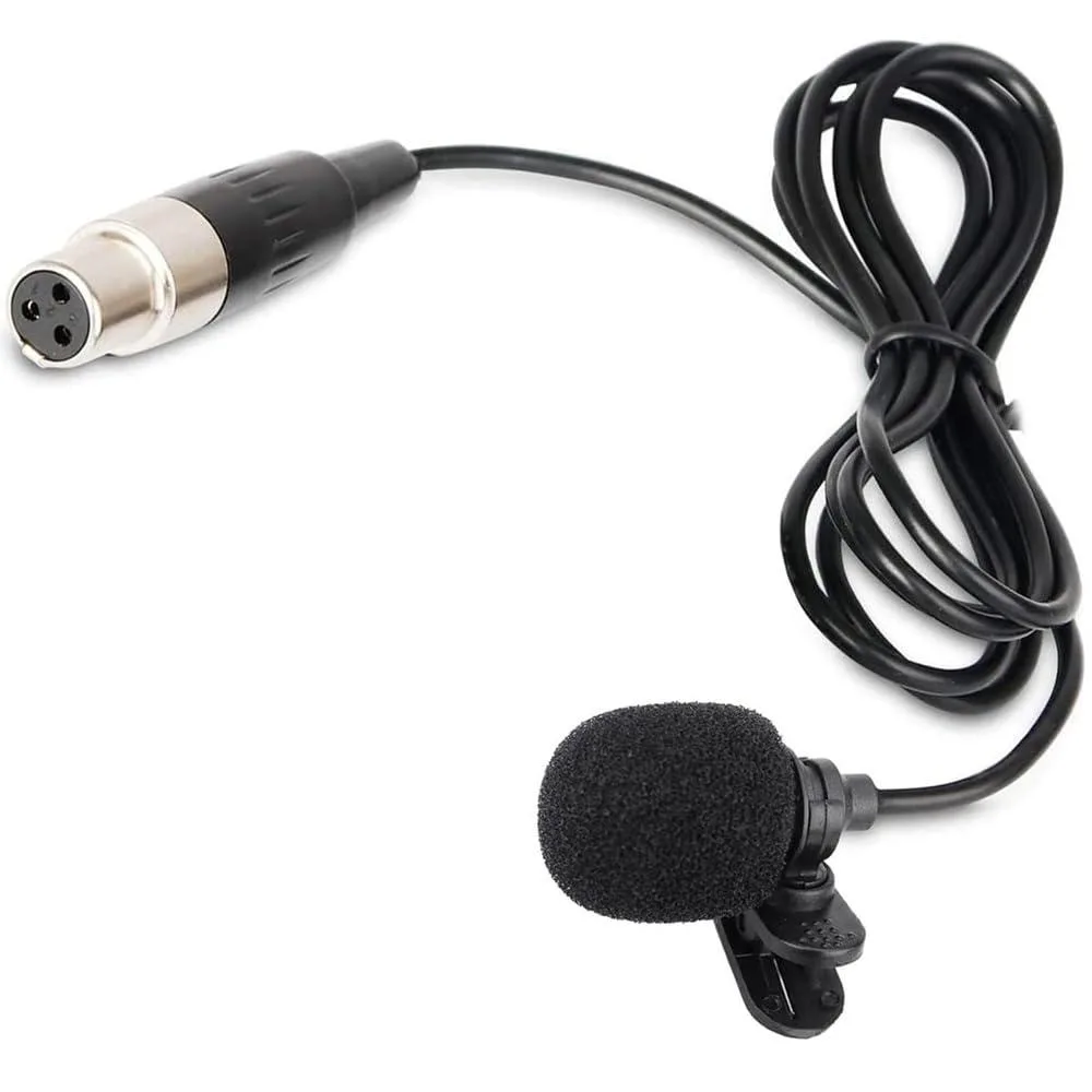  Generic Lavalier Lapel Microphone MS-LP04 Mini 3-Pin XLR Black — product photo