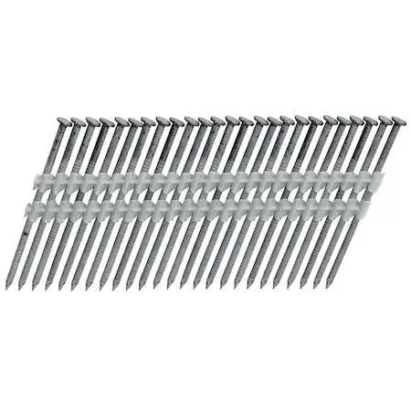 Freeman Freeman FR.131-314GRS 21 Degree .131"x3-1/4" Plastic Collated Galvanized Ring Shank Nails 2000 count hardware — product photo