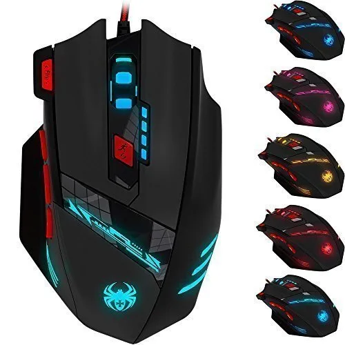 LUOM LUOM C-12 Gaming Mouse 12 Buttons 4000 DPI Wired — product photo