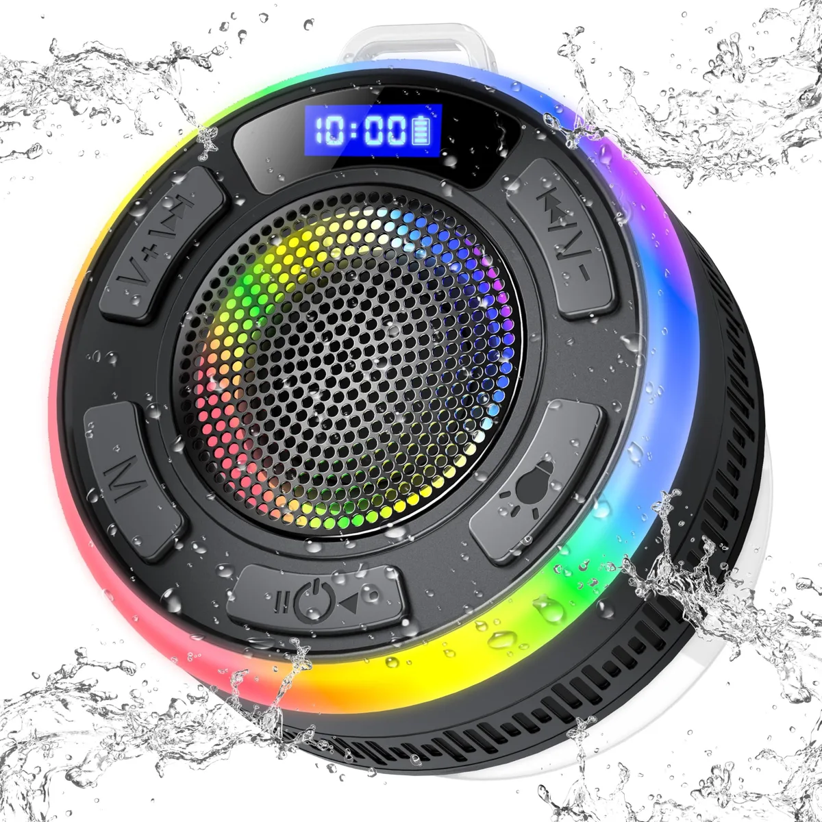  PRSCFUM S3 Jet Black Bluetooth 5.3 portable speaker — product photo