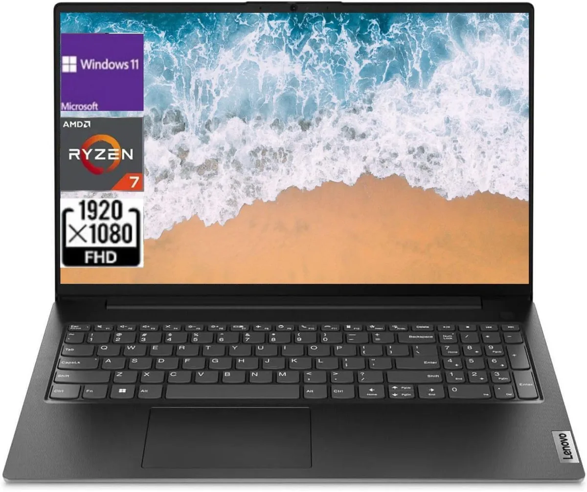 Lenovo Lenovo V15 15.6 FHD laptop AMD Ryzen 7 7730U 24 GB 512 GB Windows 11 Pro — product photo