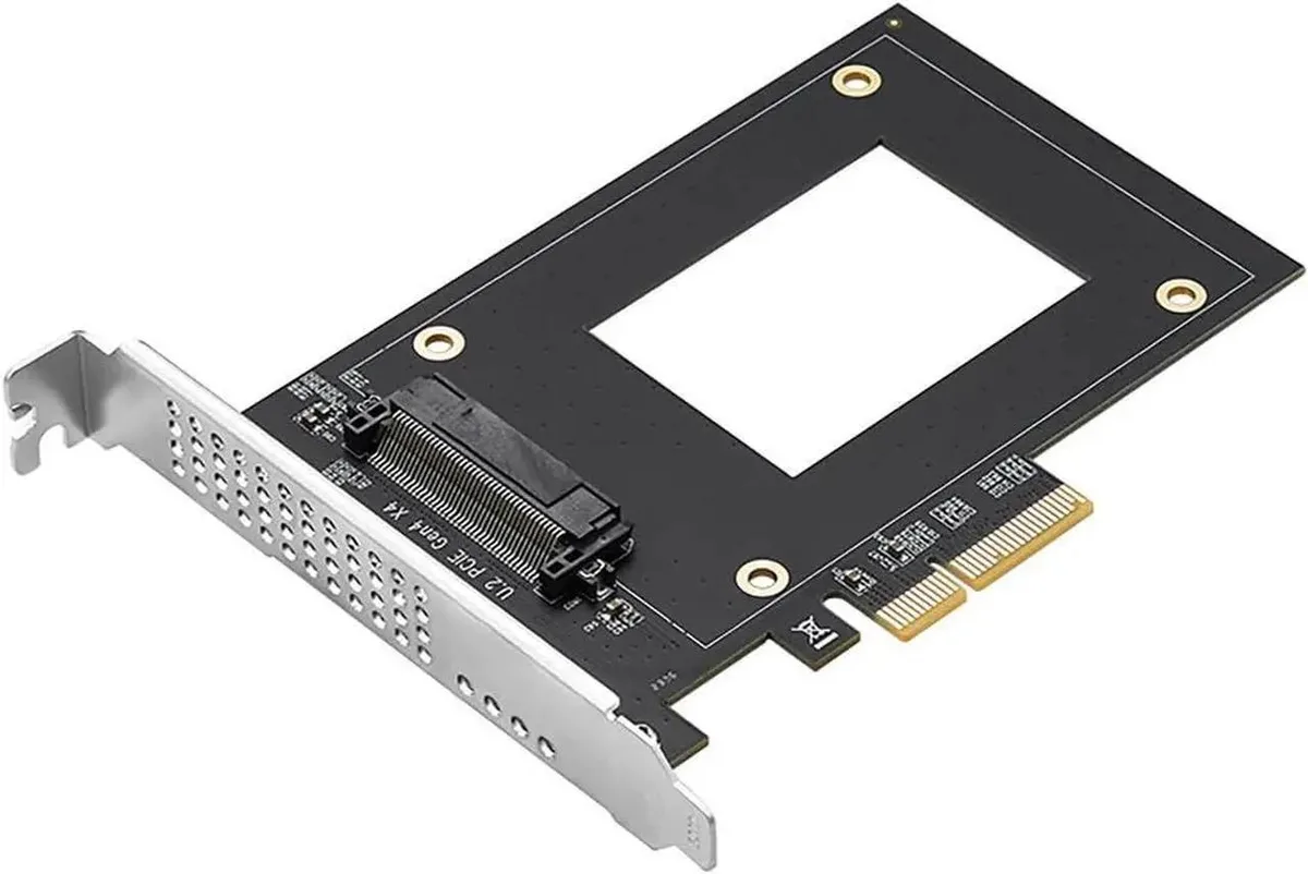 SMUGDESK SMUGDESK IO-PCE8639A-U2 PCIe 4.0 x4 to U.2 SFF-8639 7000MB/s Adapter — product photo