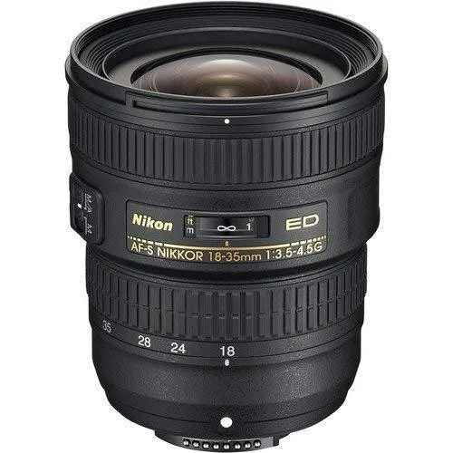 Nikon International Nikon International AF-S FX NIKKOR 18-35mm f/3.5-4.5G ED Zoom Lens camera lens — product photo