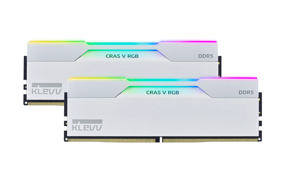 KLEVV KLEVV KD5AGUA80-60A300J 32GB (2×16GB) DDR5 6000 CL30 desktop RAM — product photo