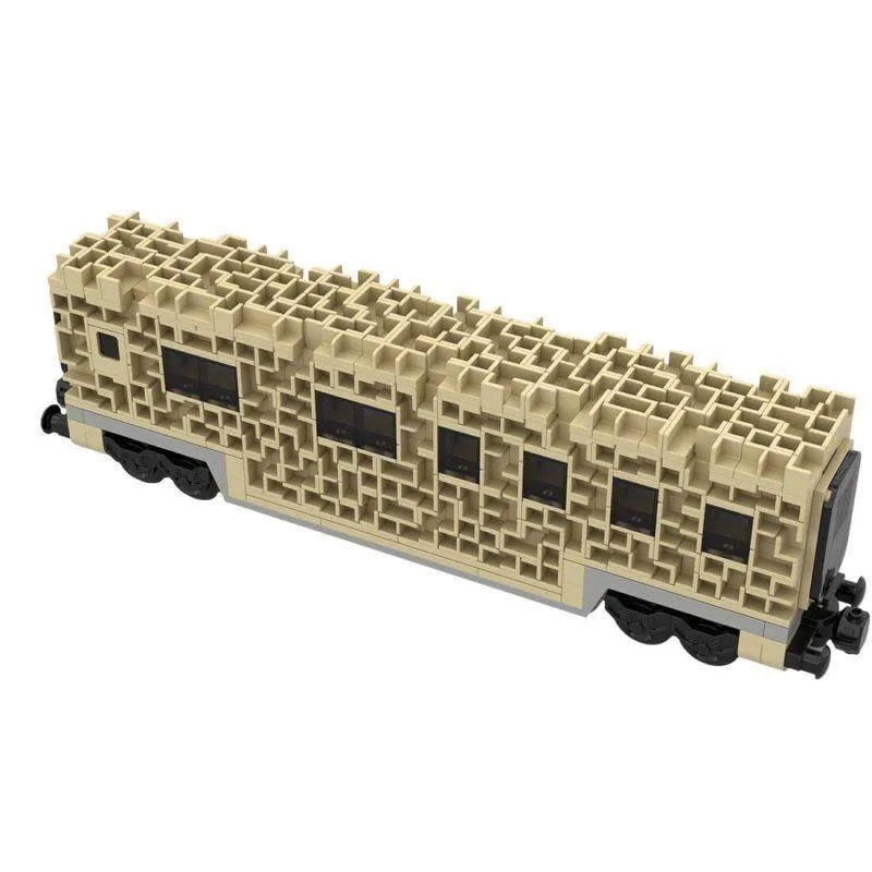 ZITIANYOUBUILD ZITIANYOUBUILD MOC-128739 Sci-Fi Cube Carriage Train 1614 Parts — product photo
