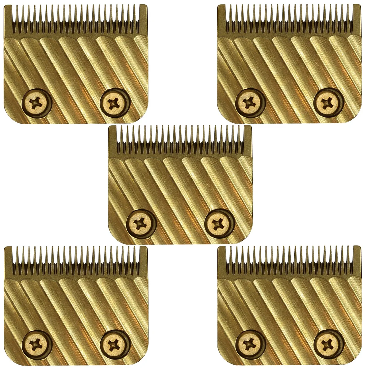 Babyliss Pro Babyliss Pro FX603G Gold Titanium Wedge Blade 5-pack trimmers for men — product photo