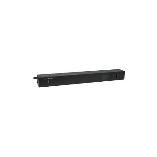 CyberPower CyberPower PDU15M2F10R 15A Metered PDU 1U 120V 10 Outlets 15FT Cord — product photo