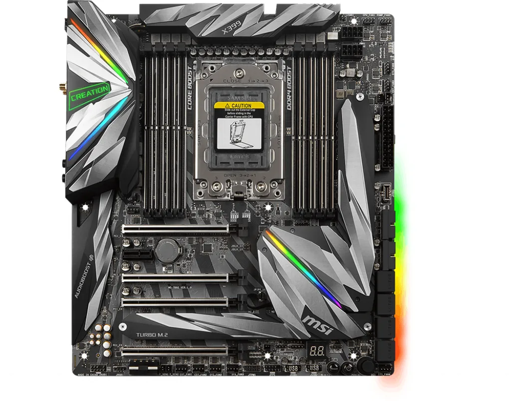 MSI MSI MEG X399 CREATION AMD Motherboard A — product photo