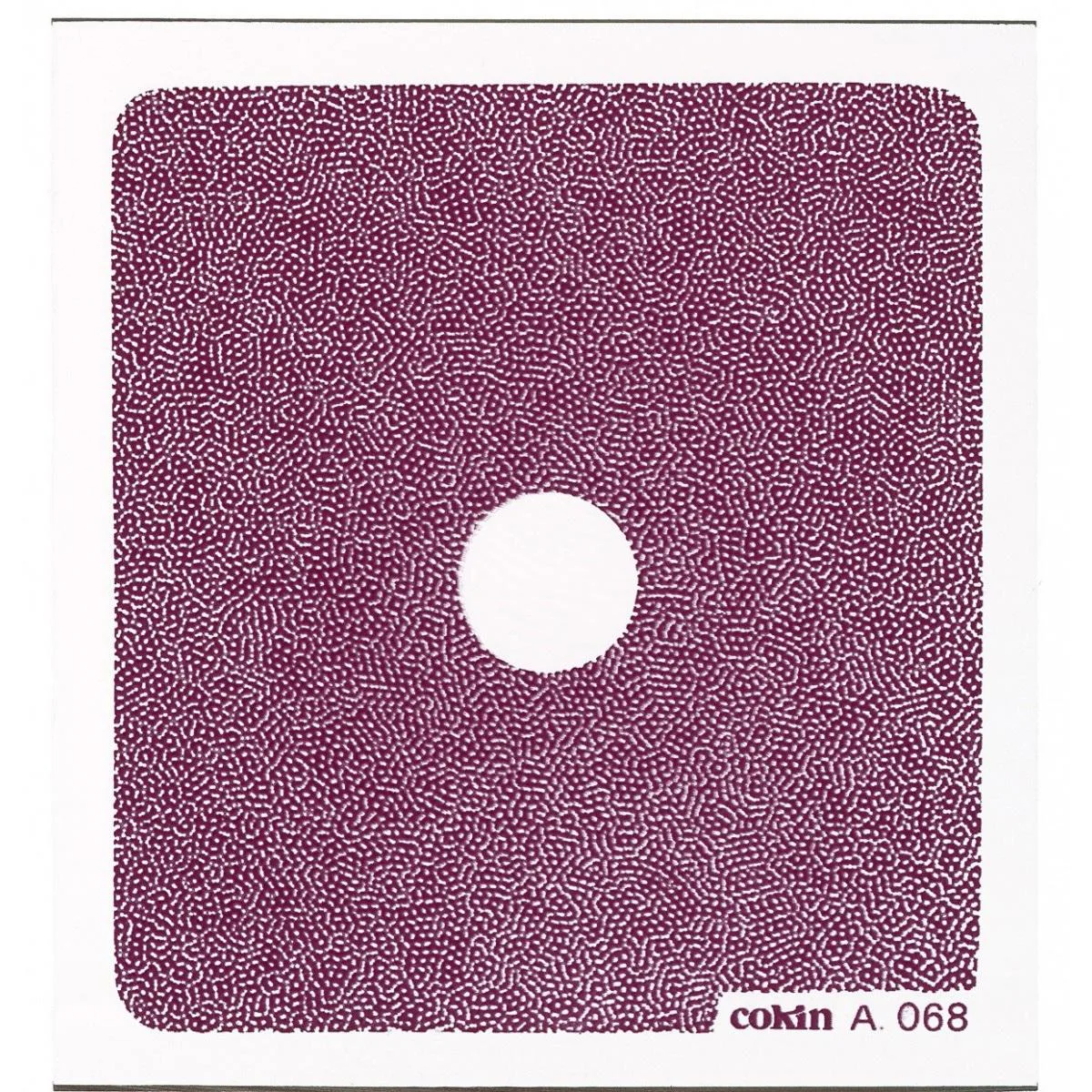 Cokin Cokin A Series Center Spot Filter 66x72mm Red 2 f/stops #A068 — product photo