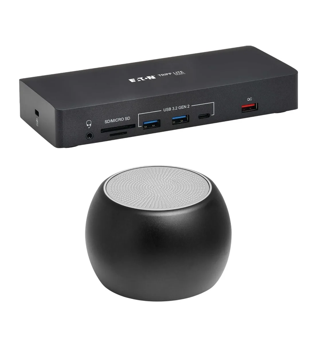 Tripp Lite Tripp Lite USB-C Docking Station Triple Display 4K 100W with Boost U Speaker — product photo