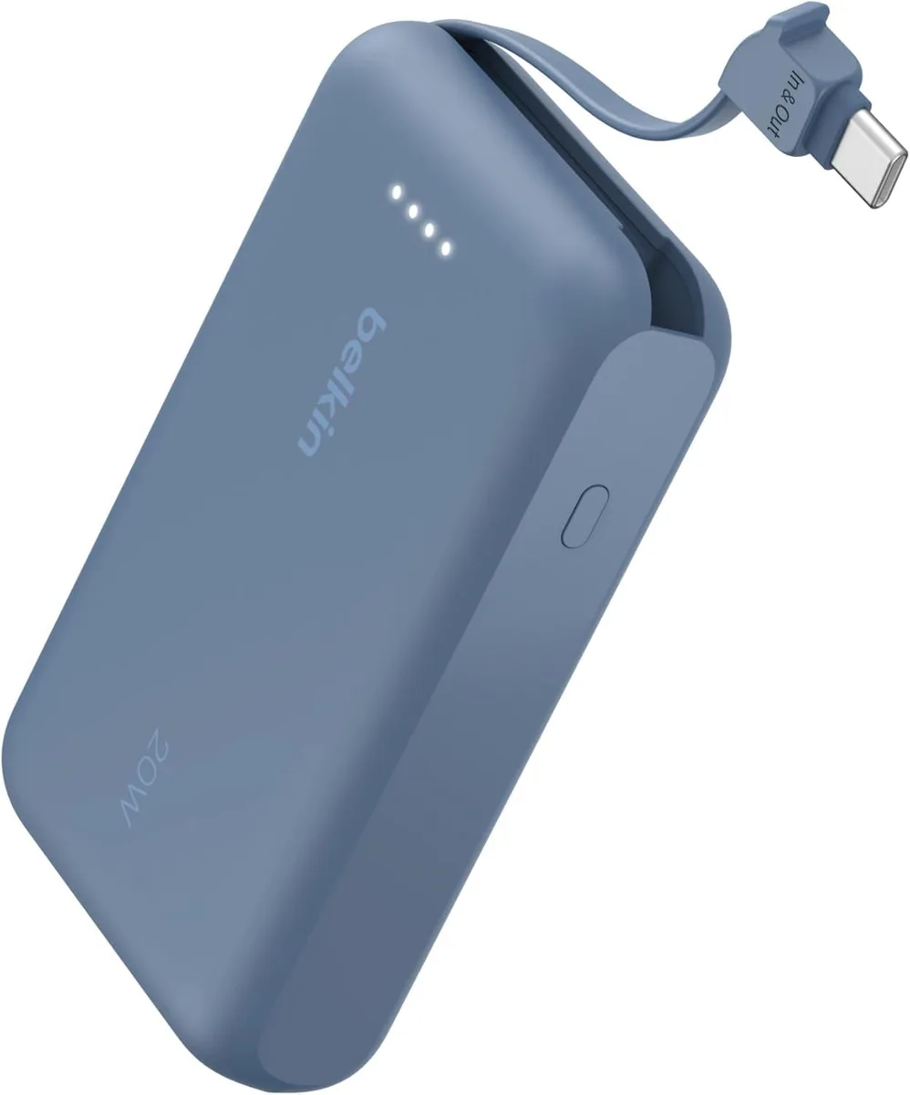 WOOJONG WOOJONG 10000 mAh 20W Power Bank Blue — product photo