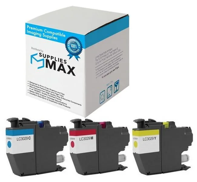 SuppliesMax SuppliesMax LC-30293PKS Super High Yield Inkjet Combo Pack C/M/Y 3000 pages — product photo