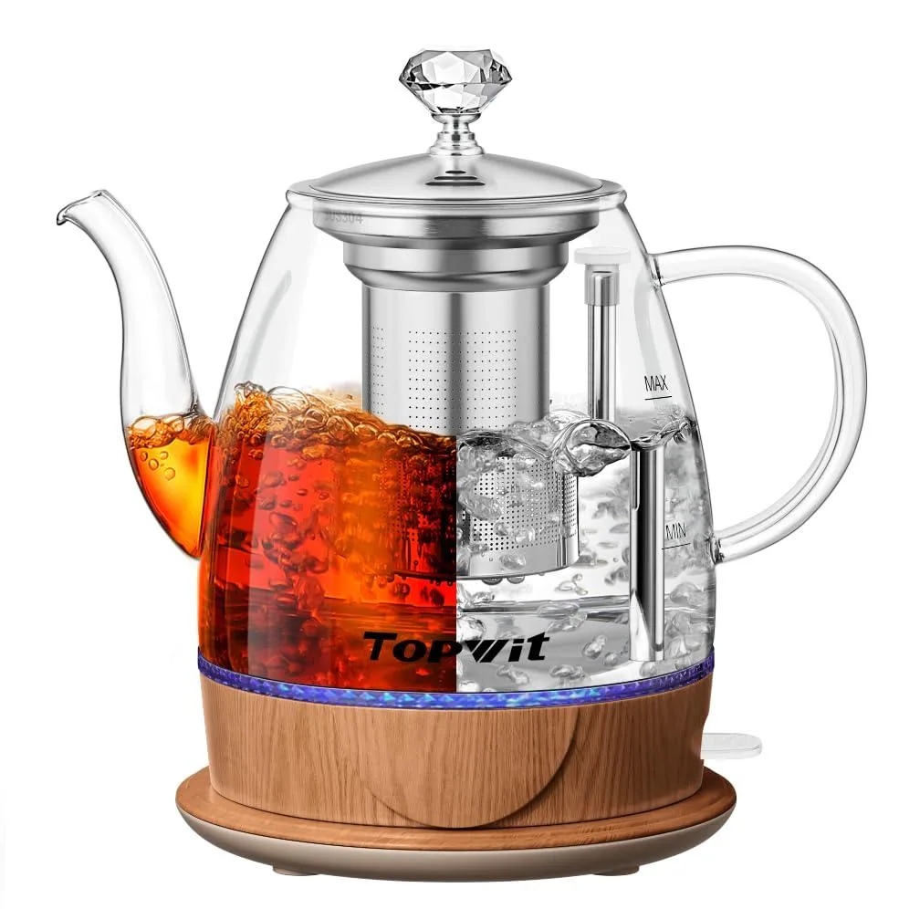  TopWit T615WD 1L Glass Electric Kettle — product photo