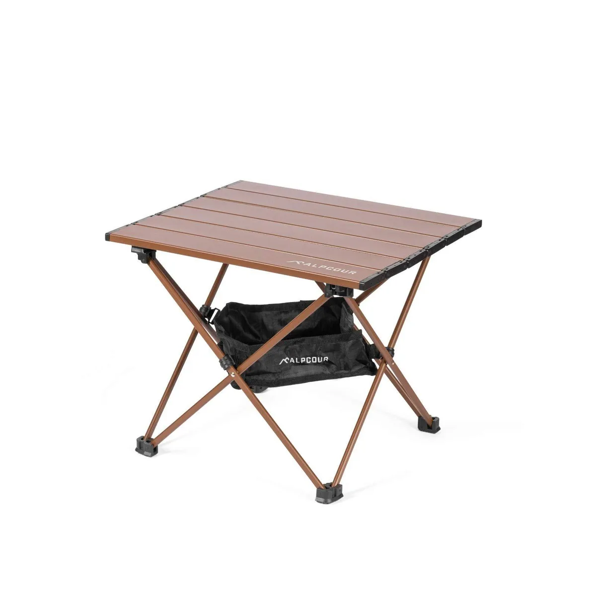 Alpcour Alpcour Portable Camping Table Aluminum Top 50 lb capacity — product photo