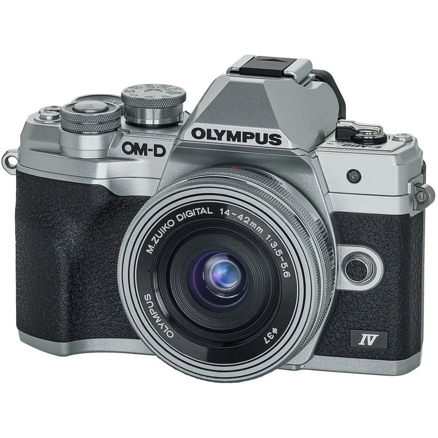 Olympus America Inc. Olympus America Inc. V207132SU000 OM-D E-M10 Mark IV 20.3MP compact mirrorless camera — product photo