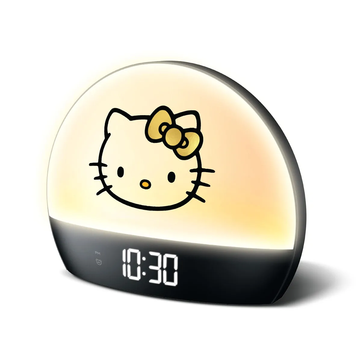 Hello Kitty Hello Kitty Sunrise Alarm Clock Black/Gold — product photo