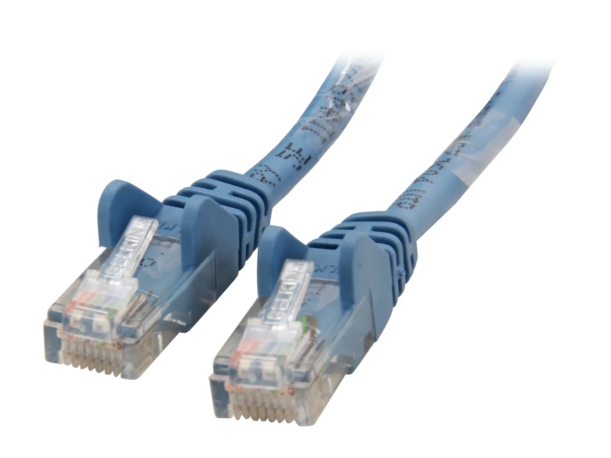 Belkin Belkin A3L791-30-BLU-S 30 ft network ethernet cable CAT5e blue — product photo