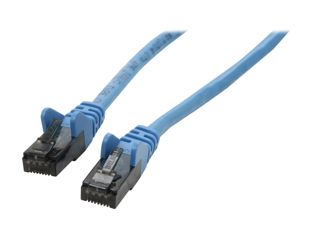 Belkin Belkin A3L980-15-BLU-S Cat 6 network ethernet cable 15 ft blue — product photo