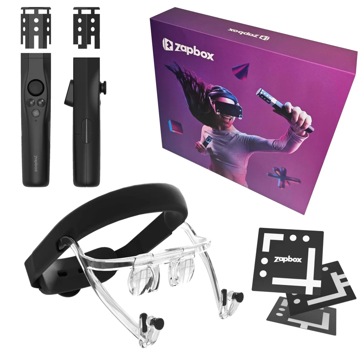 Zapbox iPhone VR Headset 110° FOV Black — product photo