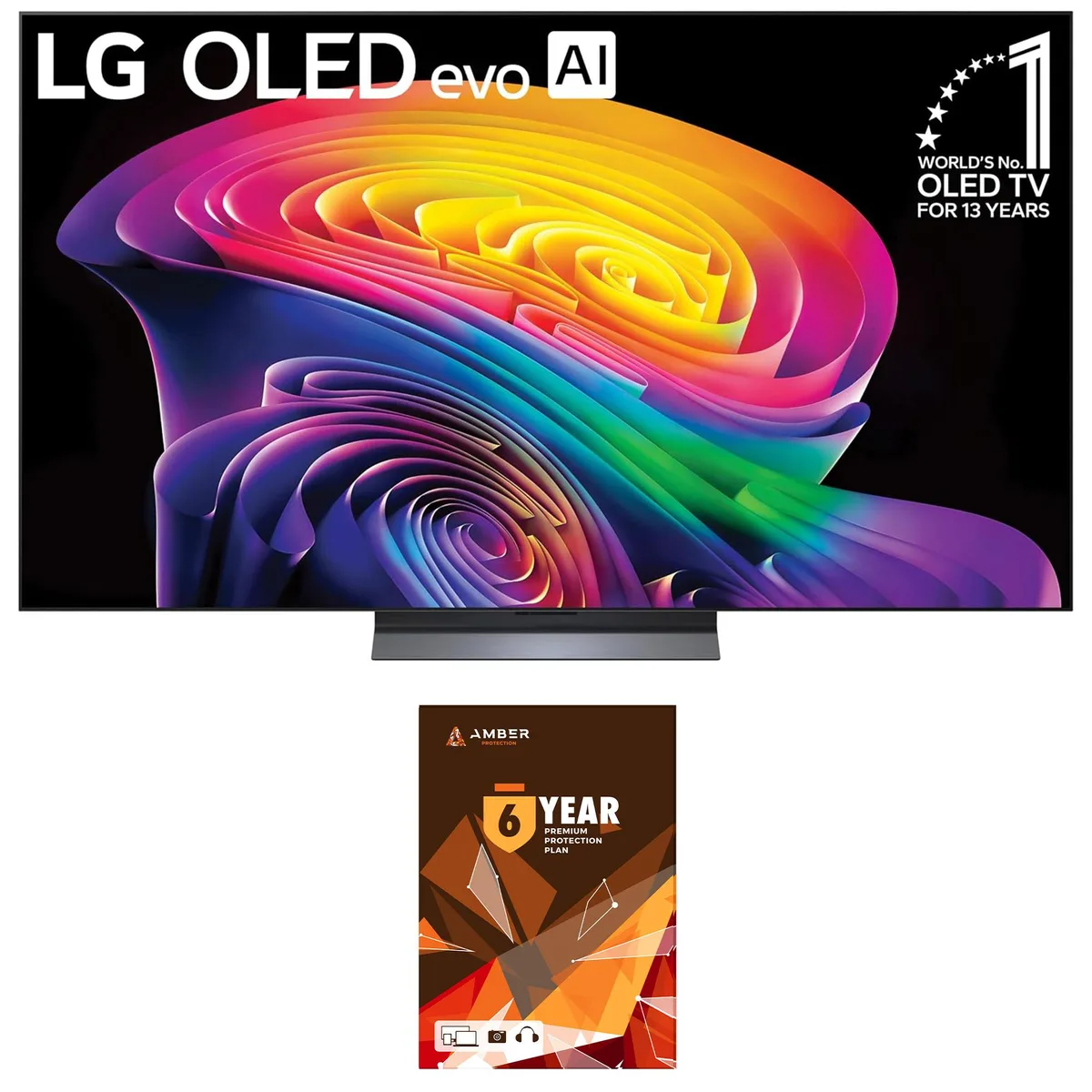 LG Electronics LG Electronics OLED55C6PUA 55" 4K OLED TV 120Hz 2026 6 Year Amber Protection Plan — product photo