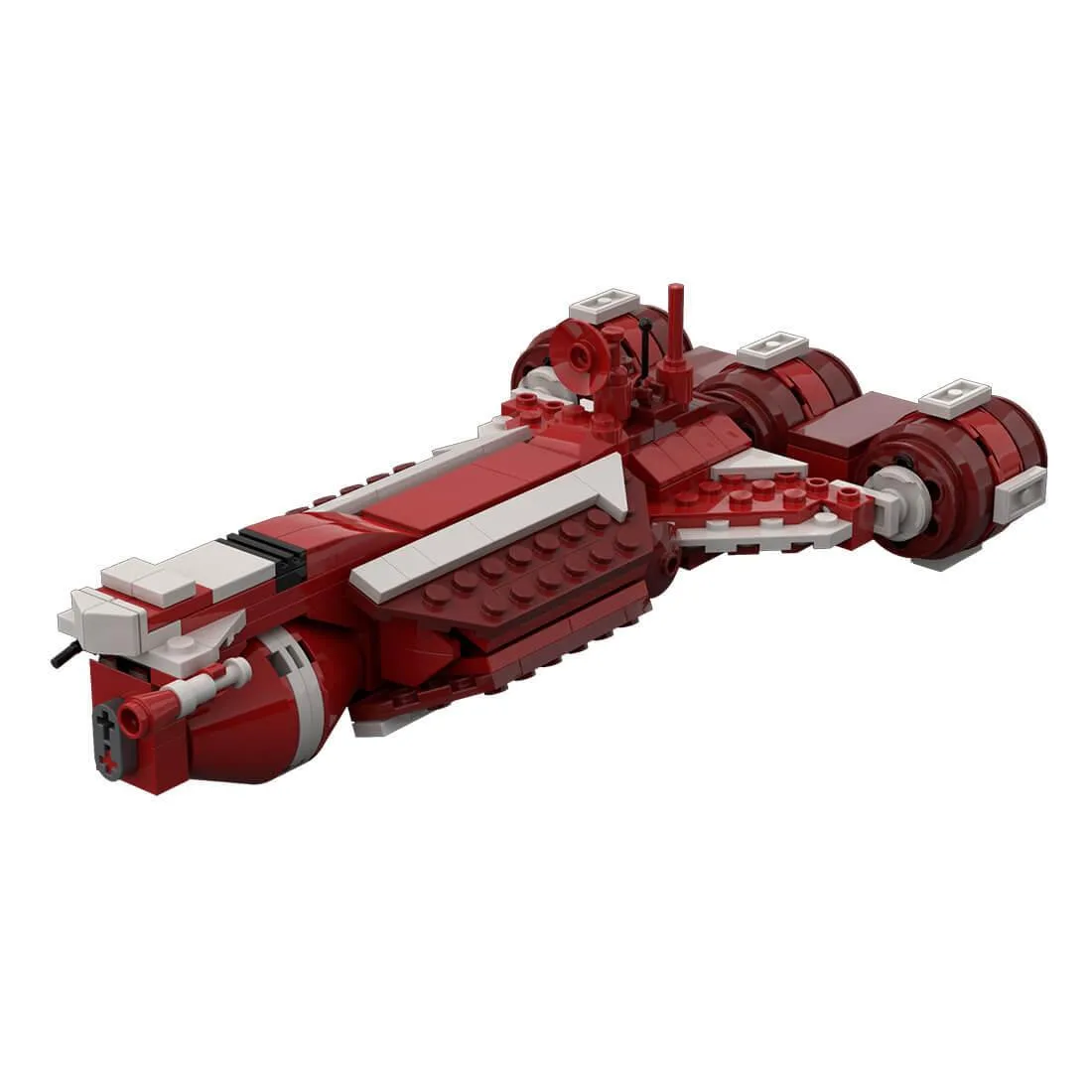 ZITIANYOUBUILD ZITIANYOUBUILD 234 Republic Cruiser MOC-86851 Educational Building Set — product photo