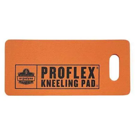 Orange foam kneeling pad 18 in with cutout handle