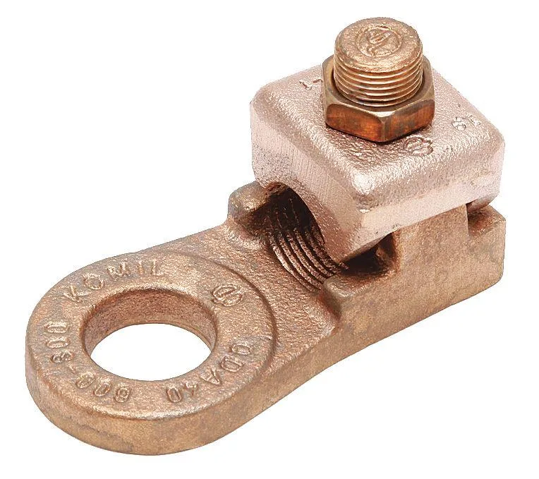 Burndy Burndy Terminal 4AWG 2.19In Copper Hex Head — product photo