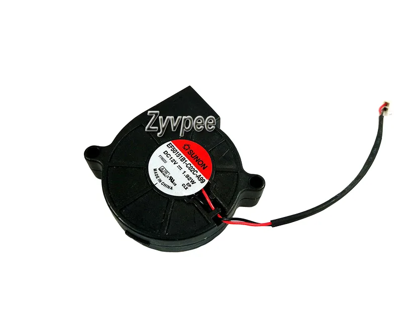 Zyvpee Zyvpee EF50151B1-C02C-A99 50x15mm 12V 1.92W 2-pin blower — product photo