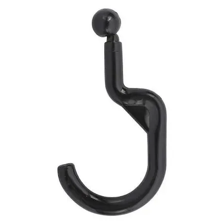Small metal hanging hook for compatible work lights
