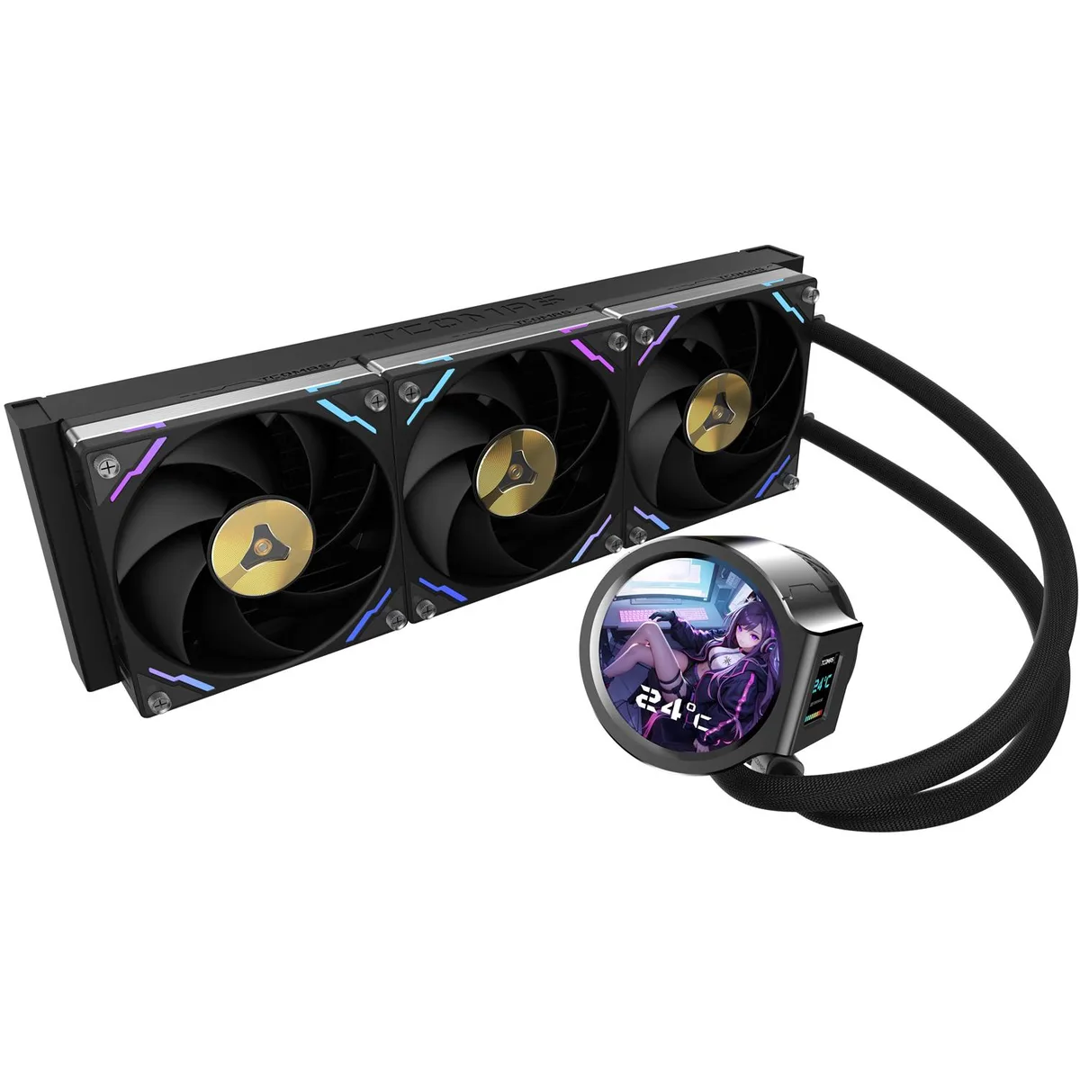TCOMAS TCOMAS LX800 Pro 360mm liquid cooler — product photo