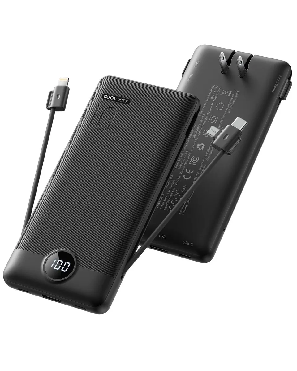 Coowisty CW3 10000mAh power bank — product photo