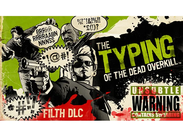 Sega Sega 36117 The Typing of the Dead: Overkill - Filth of the Dead DLC downloadable game — product photo