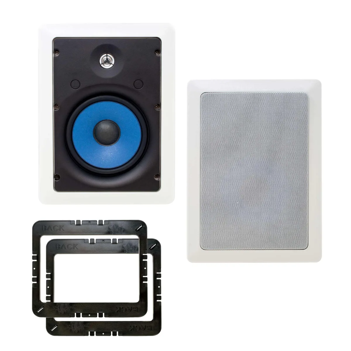 Legrand Legrand MS3651 3000 Series 6.5" In-Wall Speakers Pair with Brackets — product photo