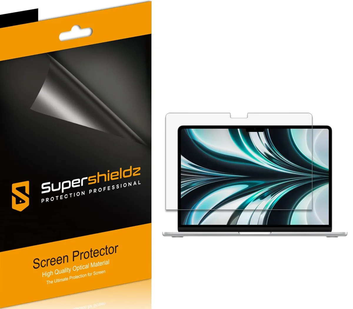 MacBook Air 13.6 inch Screen Protector 3 Pack PET 2022-2026 — product photo