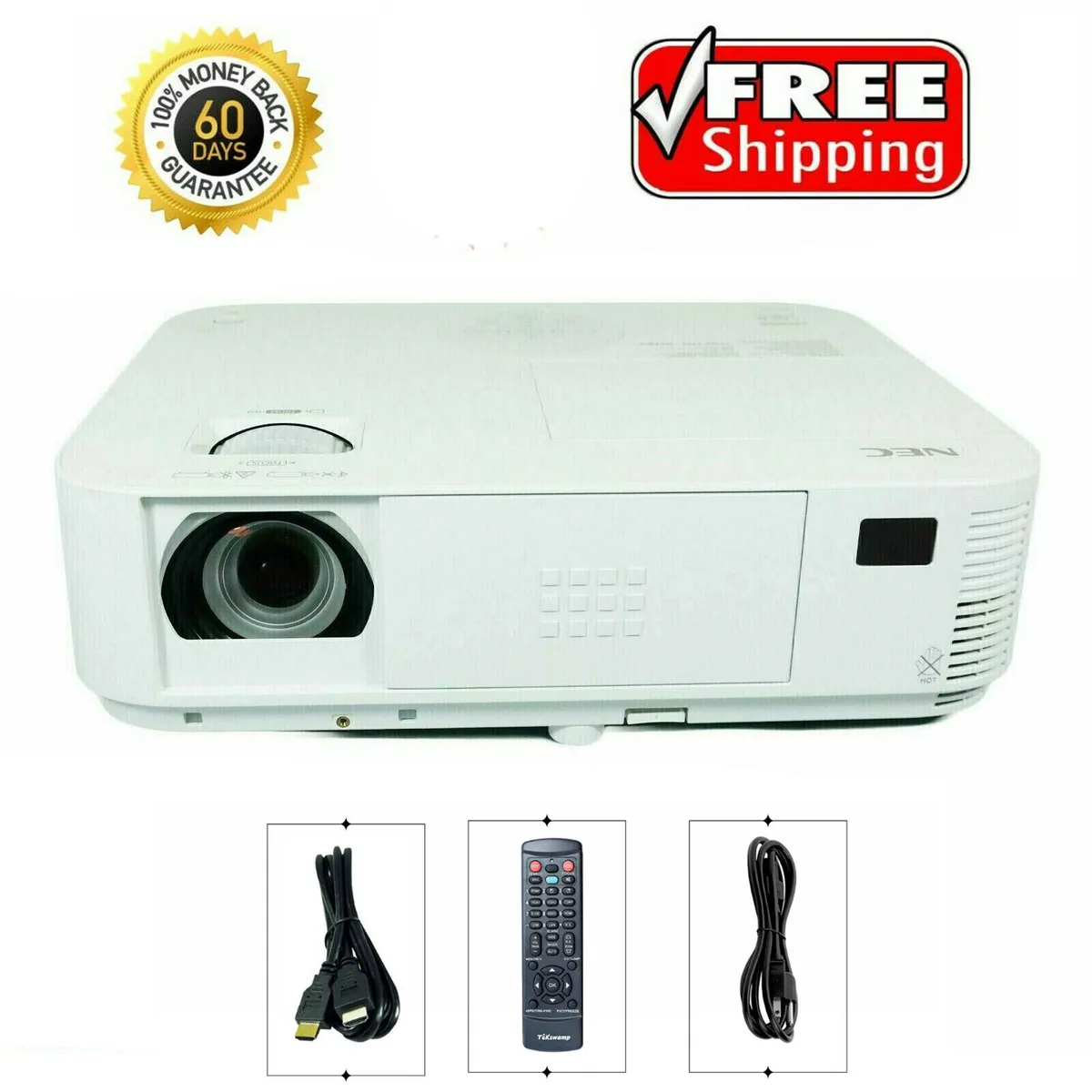 NEC NEC NP-M322X 3200 lumens 1024x768 home theater projector — product photo