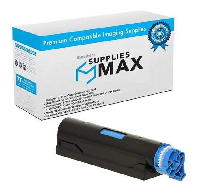SuppliesMax SuppliesMax Compatible Toner Cartridge 44574701 Black 4000 Pages — product photo