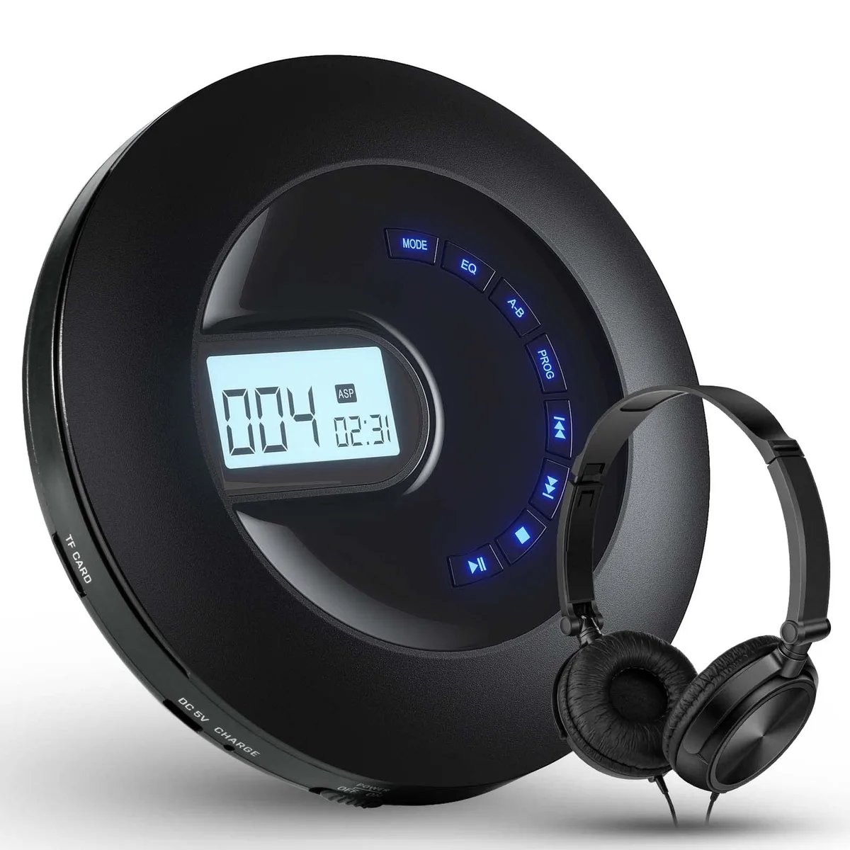 Portable CD Player CD5192 Black 16h rechargeable — product photo