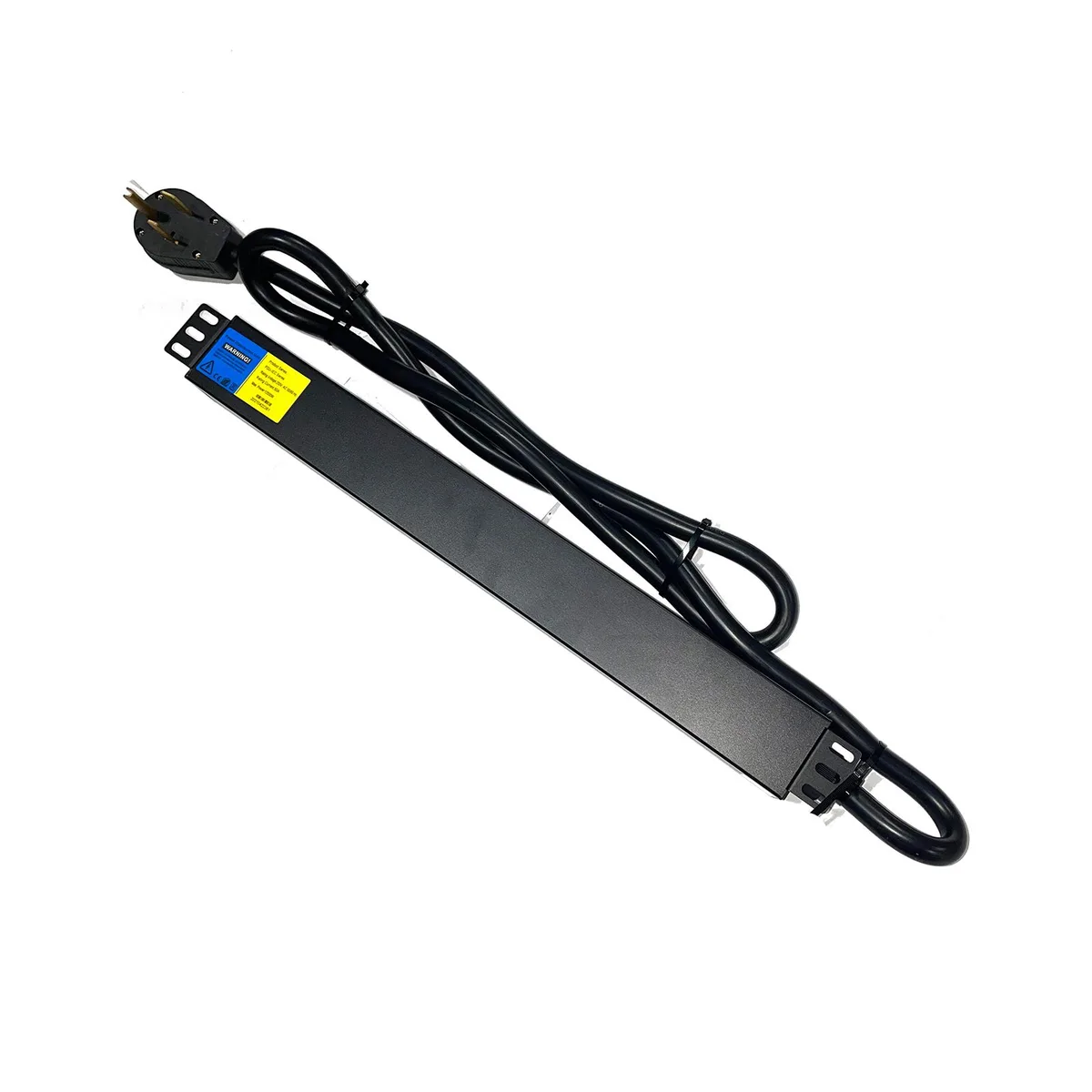 Centenex Electronics Centenex Electronics AS-CBUNIPDU-SP-Meter-50A-6PK 50A 208-250V PDU Meter Surge 6x C13 w/ 6 C14 Cables — product photo