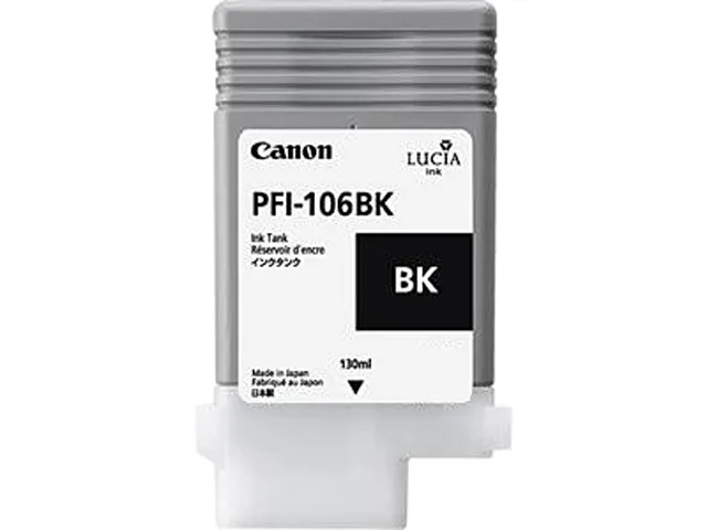 Canon Canon 6621B001AA PFI-106 Black Ink Cartridge 130ml — product photo