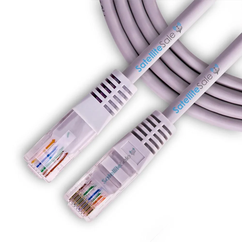 SatelliteSale SatelliteSale Cat5e-Gray-1.5 Ft network ethernet cable 1.5 ft — product photo