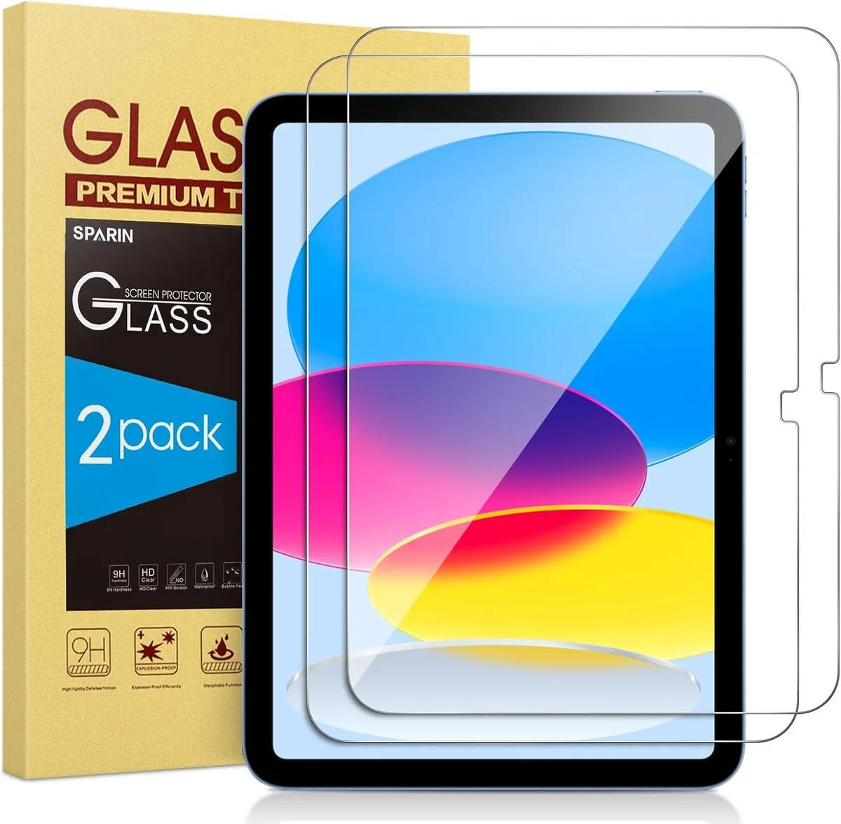 Leelbox Leelbox Screen Protector 2 Pack for iPad A16 2025 11th 11 Inch / 10th Gen 2022 10.9 Inch — product photo