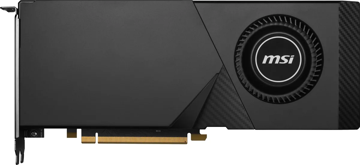 MSI MSI RTX 4070 Ti SUPER 16G AERO graphics card — product photo