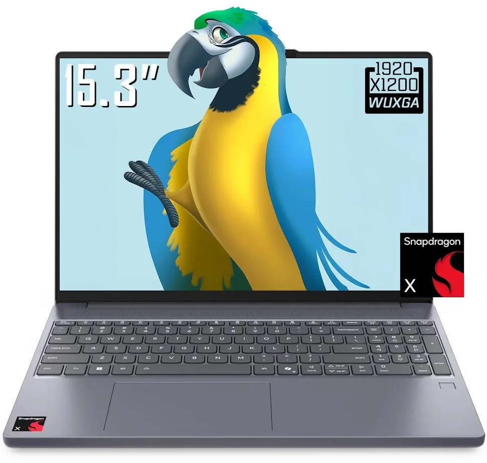Lenovo Lenovo IdeaPad Slim 3X laptop Snapdragon X X1-26-100 16GB 512GB 15.3 WUXGA — product photo