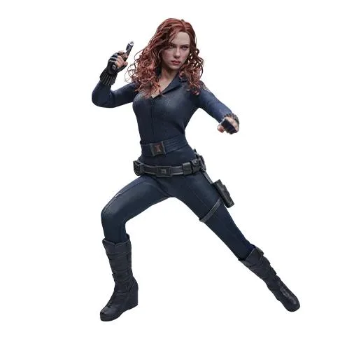 Hot Toys Hot Toys MMS757 Iron Man 2 Black Widow Artisan Edition action figure — product photo