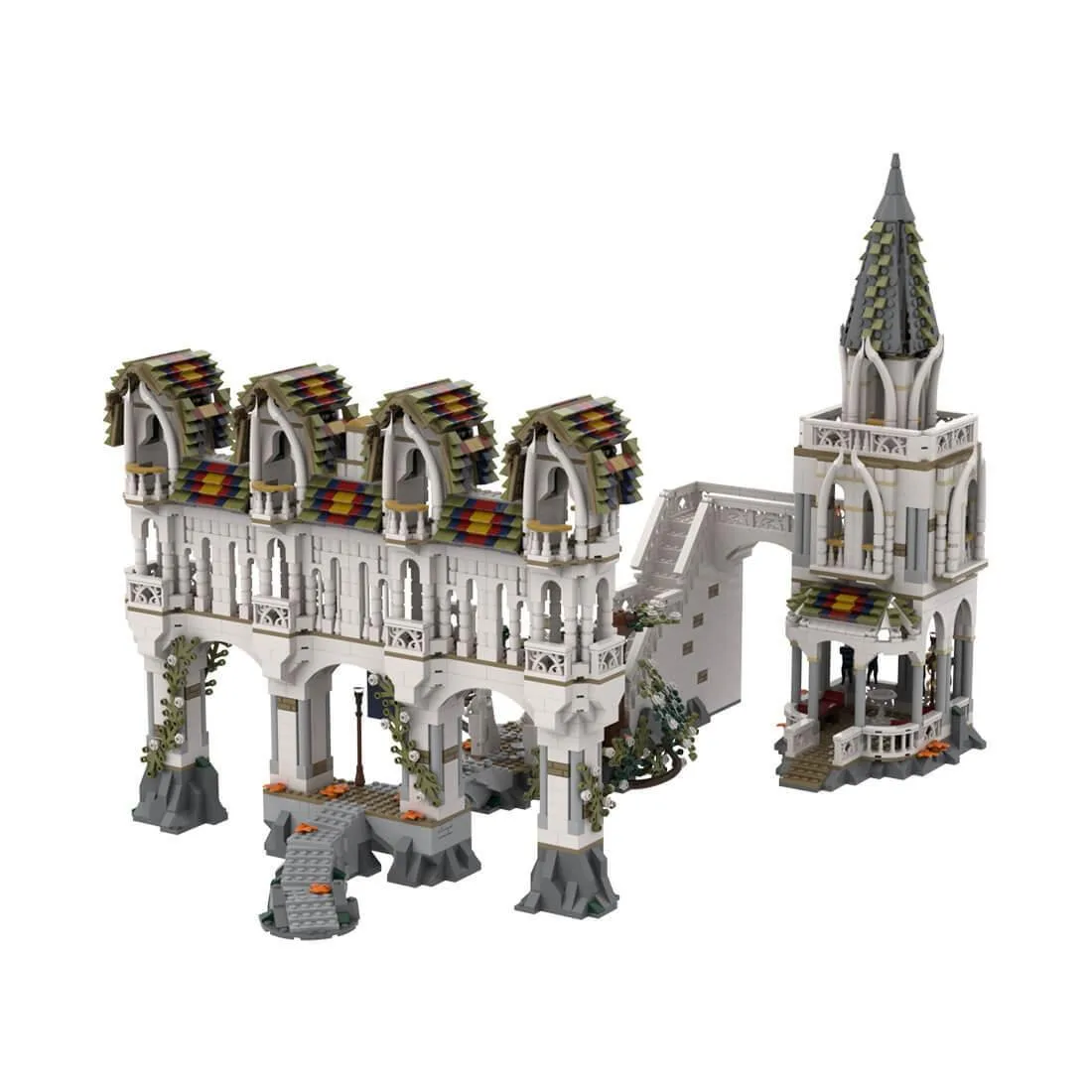 ZITIANYOUBUILD ZITIANYOUBUILD MOC-122041 Western Magic Gate 3751PCS Educational Building Set — product photo